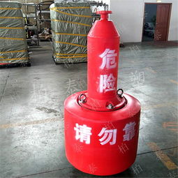 河道警示浮標(biāo) 安全航道上的紅色守護(hù)者
